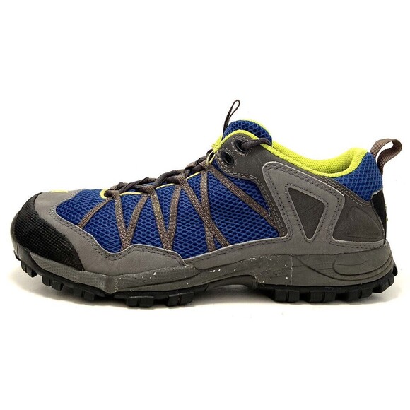 INOV-8 Flyroc 310 Blue, Gray Lace Up Trail Running Shoes Unisex Size W-9.5 M-8 - Picture 1 of 10